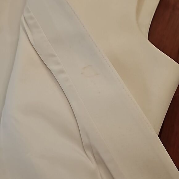 Women's Sleeveless White Mini Tunic Suit Dress Work Classy BCBGMAXAZRIA - Picture 6 of 8